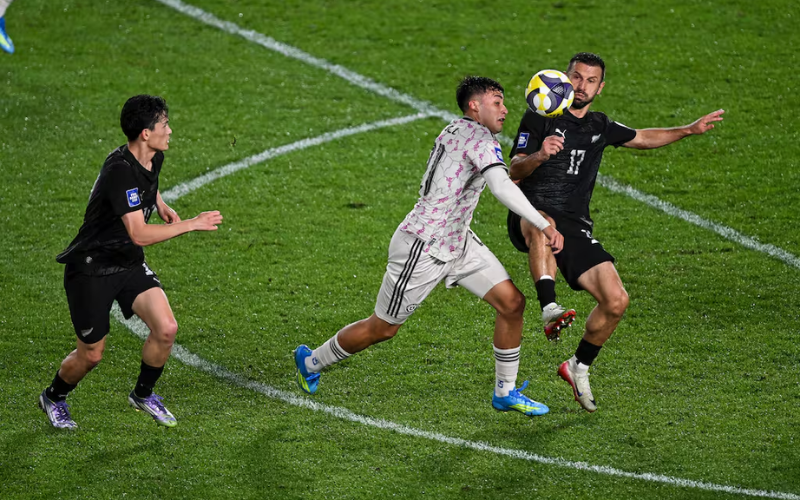 New Zealand cho thấy sự tự tin khi chủ động triển khai bóng