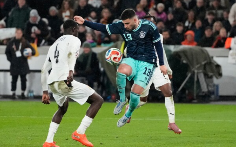Đức đã giành chiến thắng 2-1 trước Ghana trong trận giao hữu mới nhất