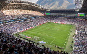 Trận đấu Đội thắng Play-off Nhánh B vs Tunisia sẽ diễn ra tại sân vận động Monterrey (Estadio BBVA)